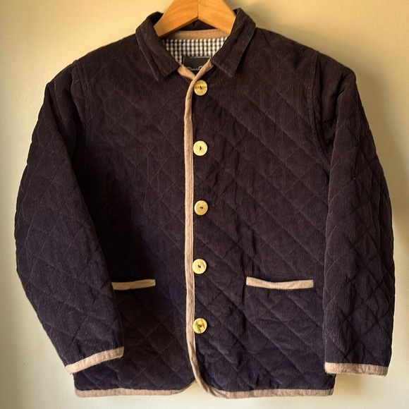 “Kids”Oscar de la Renta Quilted Jacket Boys size 10 - Picture 1 of 6